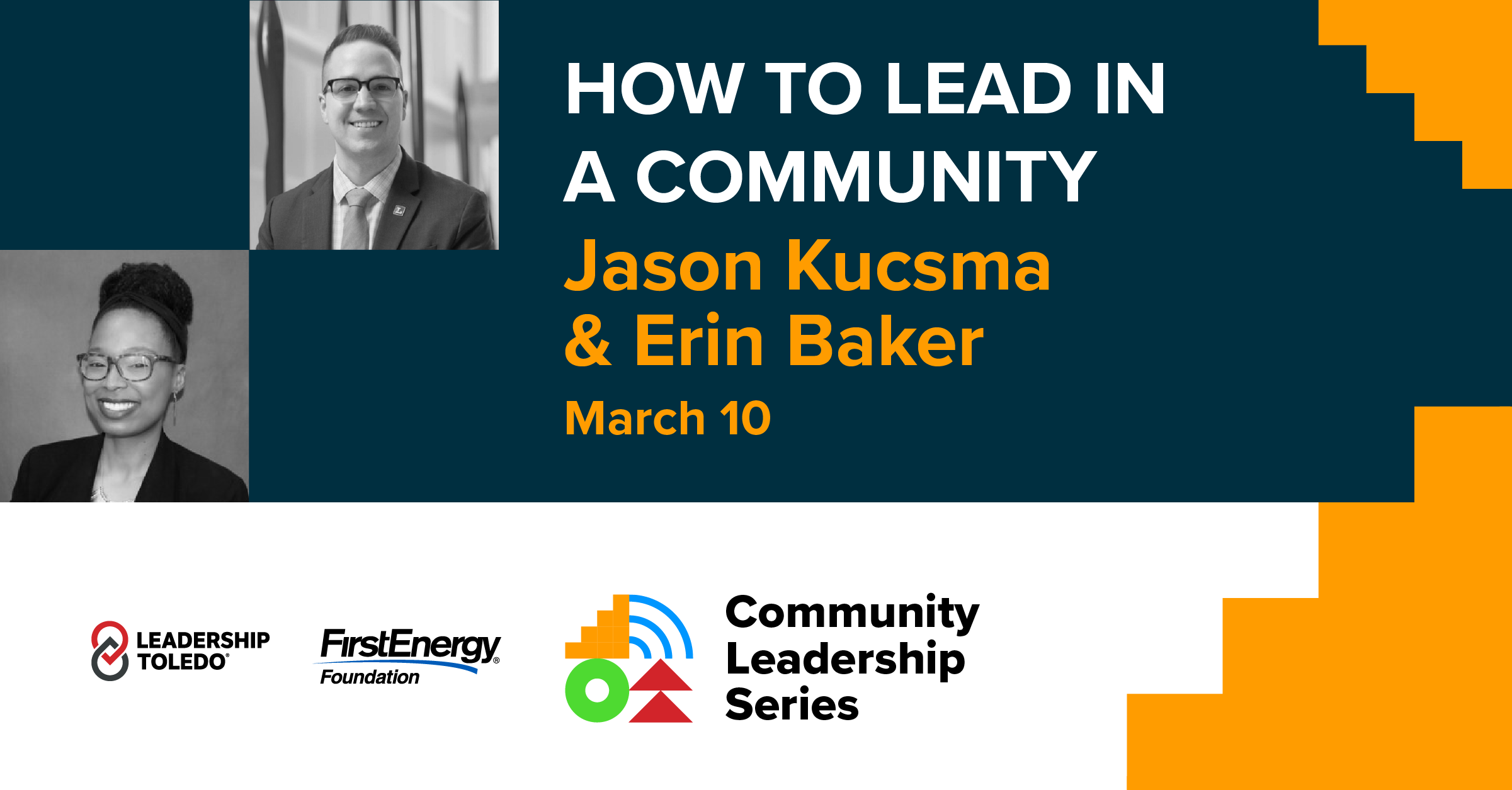 Community Leadership Series: Jason Kucsma and Erin Baker